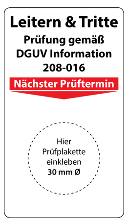 DGUV Information 208-016: Die Verwendung von Leitern und Tritten